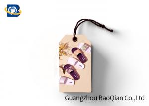 China 3D Image Custom Shoe Hang Tags , Shoes Lenticular Labels PET / PP / Paper Material on sale