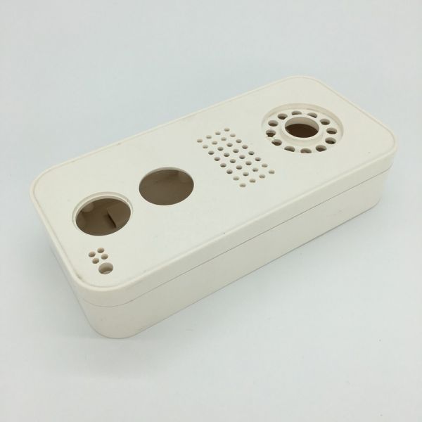 White Doorbell shell plastic injection product injection plastic molding supplier