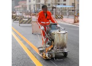 China Traffic Pre Heater Hand Push Thermoplastic Road Marking Machine wholesale