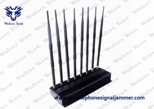 China Multi-functional 8 Bands Adjustable Powerful Multi-functional 3G 4G Phone Blocker GPS WiFi ( 4G LTE / Wimax) wholesale