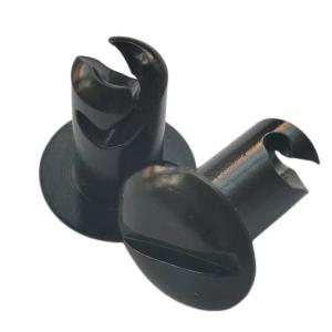 China OE NO. Universal .500 Black Quarter Turn Fasteners Sprintcar with Grip Aluminum Dzus Button Dome Head wholesale