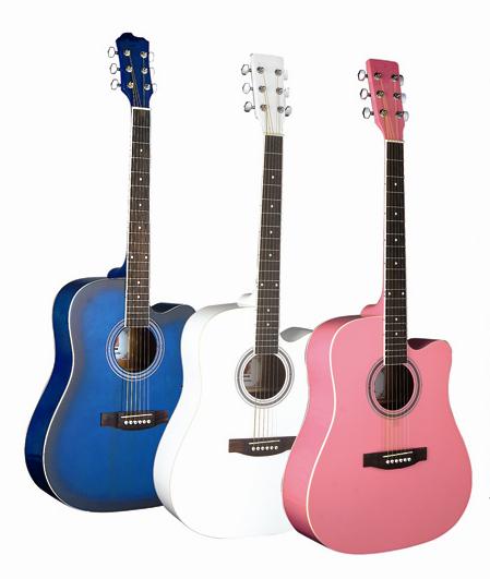 41inch Popular Basswood acoustic guitar/western guitar junior level for