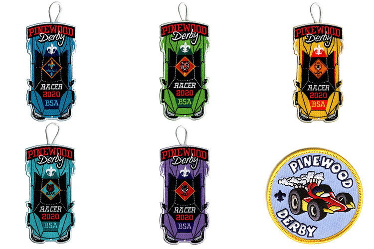 Outdoor Adventure 3D Vintage Boy Scout Patches Pantone Matched