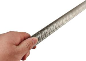 China 10inch Length 120 Micron Mesh Filter Strainer , Perforated Stainless Steel Cylinder Perforated wholesale