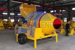 35 - 45s Building Mixer Machine, 14r / Min Drum JZR350 Concrete Mixer Diesel