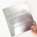 370*470mm Bottom Side GBP Surface Mount SMT Stencil
