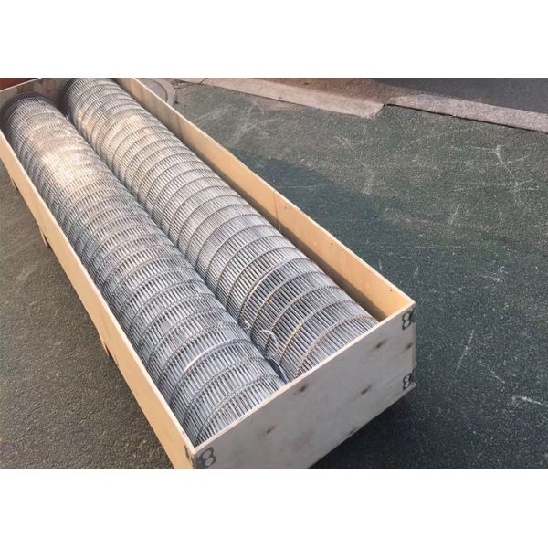 Customized Size Flat Flex Stainless Steel Conveyor Belt with High Temperature Resistance for Food Processing