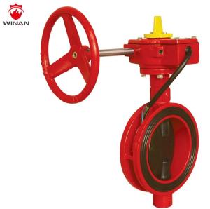 China 300PSI Double Eccentric Disc Butterfly Valve With Handle wholesale