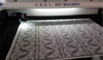 Elastic Knitted Lace Laser Cutting Machine 100w / 130w /150w Low Power