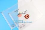 stationery bags file zipper bag, Frosted Plastic EVA Garment Packing Bag, Suit