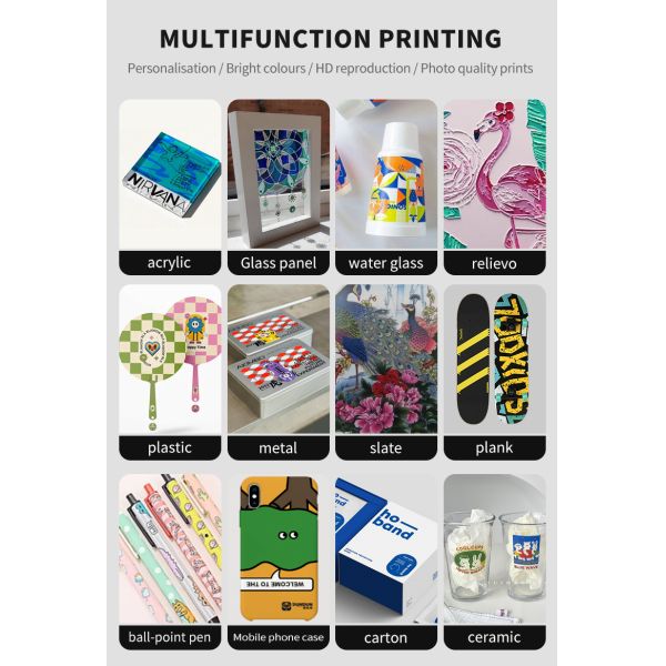 KECAI 2026 Trending A3 Size Desktop Inkjet Printing Machine UV Flatbed Printer for Phone Case Glass PVC Card Ceramic Gift