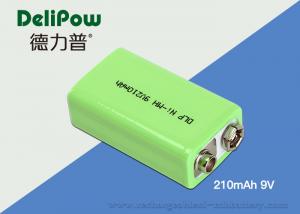China Environmental Industrial Rechargeable Battery 9v 210mAh For Bicycle Headlight wholesale