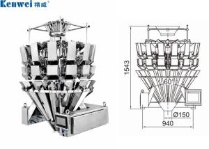 China 10 Head Multihead Weigher Machine For Sausage wholesale