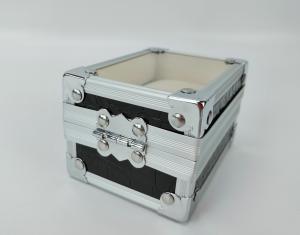 China Aluminum Watch Display Case Small Watch Carry Case For One Watch on sale