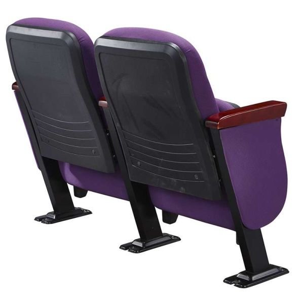 Merit Stackable Church Hall Chairs , Plastic Covering Auditorium Chairs