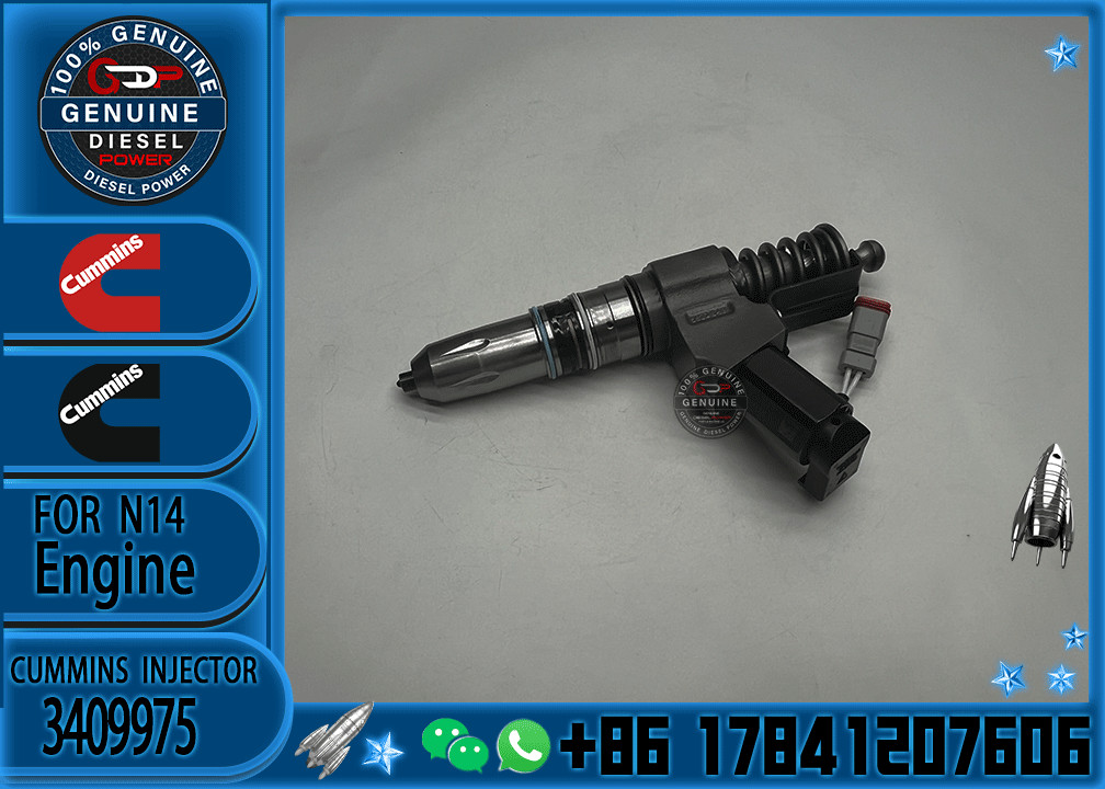 New High Quality Diesel N14 Common Rail Fuel Injector 3087807 341176 3409975 3411760