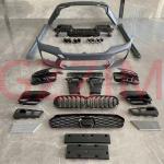 BMW 5 Series Upgrade To M5 car Body kit Front Rear Bumper Grille Hood Fender