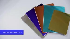 China 1570mm 3mm Aluminium Composite Panel Ceiling Golden Acp Sheet For Interior 5800mm wholesale