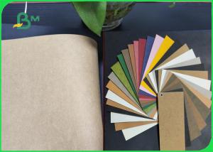 China 0.55mm 0.7mm Soft And Tear Resistance Washable Kraft Paper For Handbags wholesale
