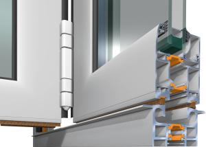 China 6082 Aluminium Folding Door Outside Wind Resistance Sound Insulation wholesale
