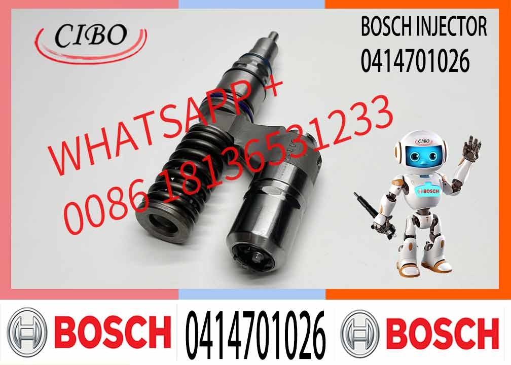 High Quality Diesel Engine Parts 0414 701 026 Common Rail Diesel Injector 0414701026 0 414 701 026