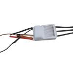 Car Brushless RC Airplane ESC , 12S 100A Speed Controller Mosfet Material 90*55