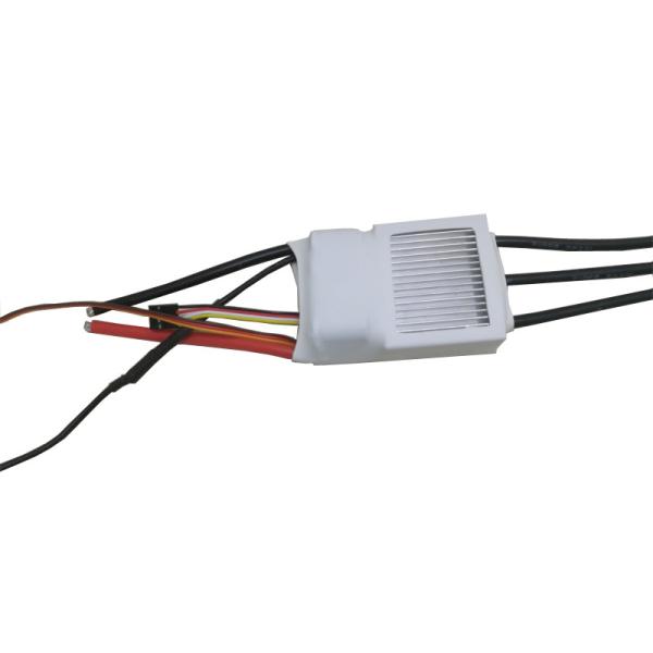 Car Brushless RC Airplane ESC , 12S 100A Speed Controller Mosfet Material 90*55