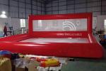 Inflatable Volleyball Court Pool With Net Giant Water Volleyball Field