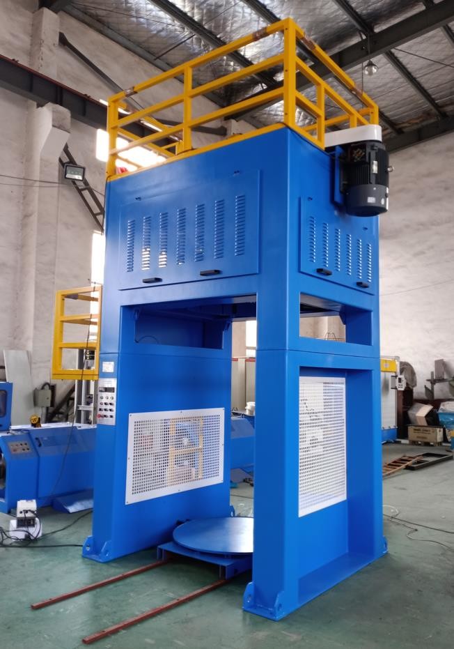 Copper Wire Drawing Machine 450-13D Copper Rod Breakdown Machine With Annealer For Copper 8.0mm