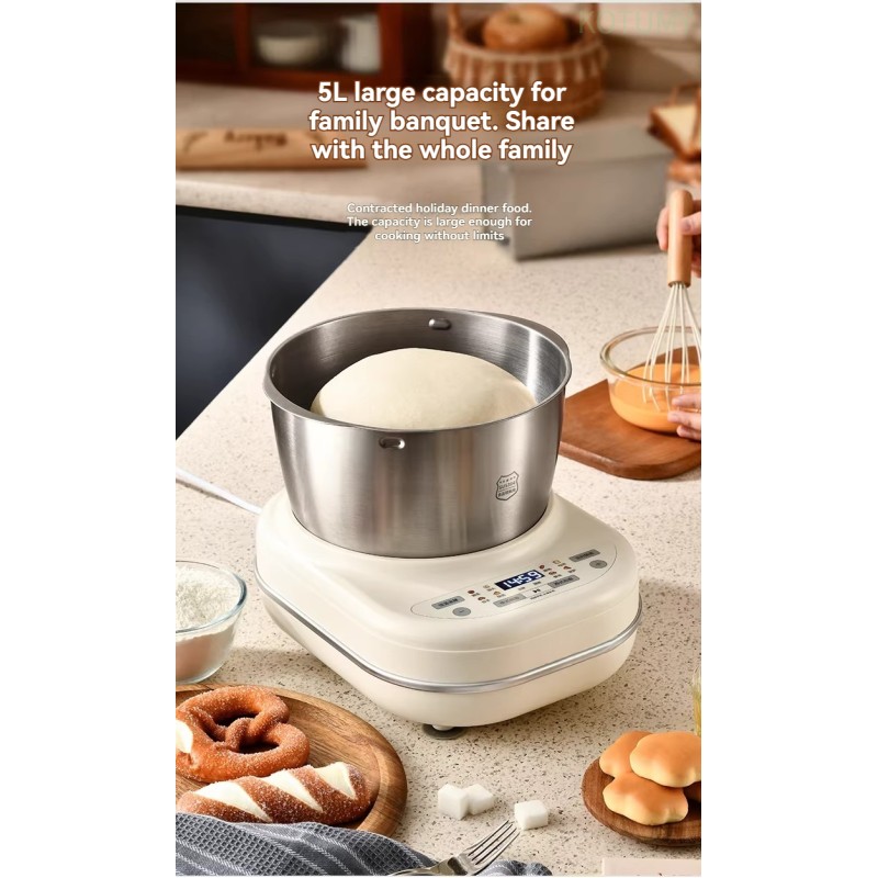 Full Automatic Dough Kneading Machine, Bread Kneading Machine, Household Small Kneading Machine