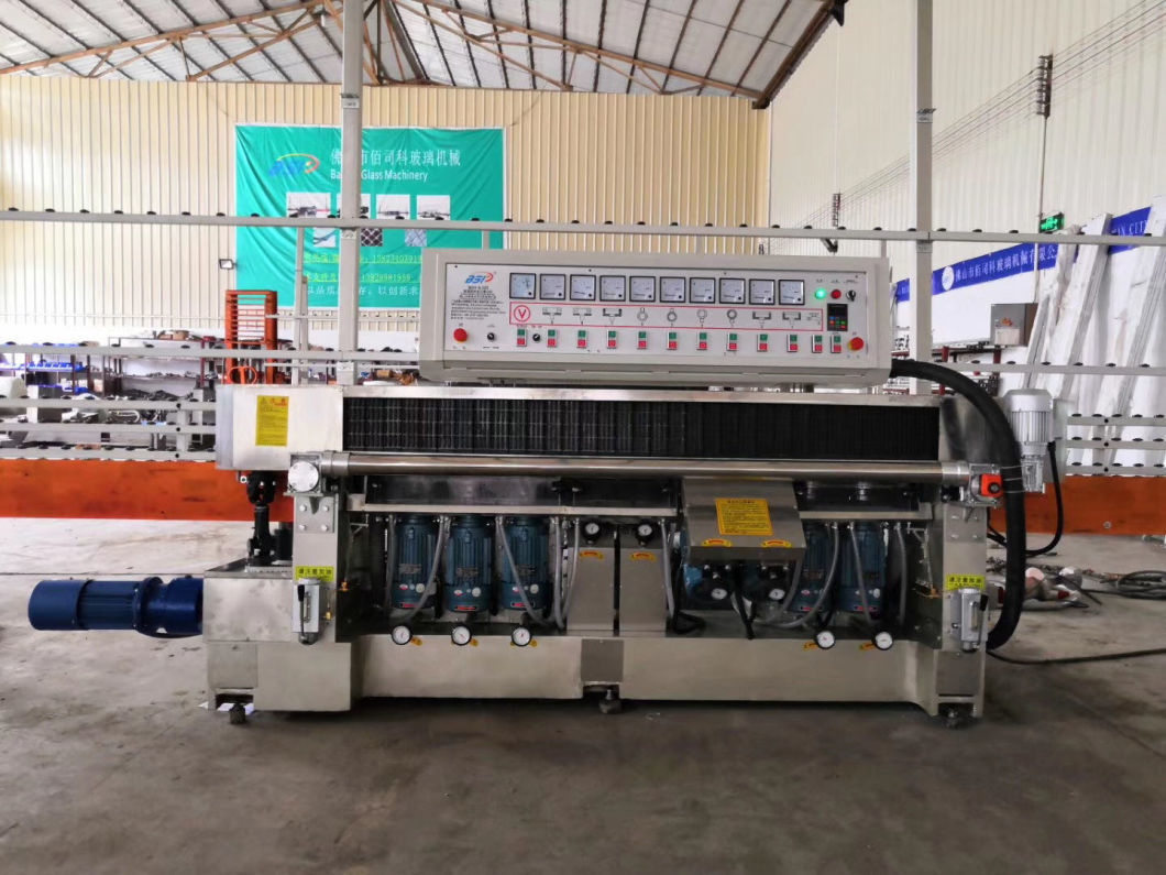 9 Spindle Glass Straight Line Multi-Edging Polishing Machine