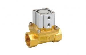 China Air Operated Brass Air control Valve 16-50mm G1/2~G2 With PTFE Seal on sale