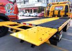 4x2 6TIRES EuroII 3-5tons Light Duty Wrecker Tow Truck For Broke Car Drag &