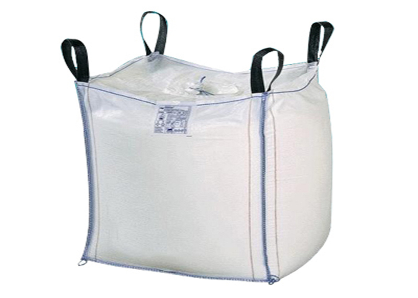 Four Panel Polypropylene Fibc Bulk Bags For Pellets Transportation High Capacity