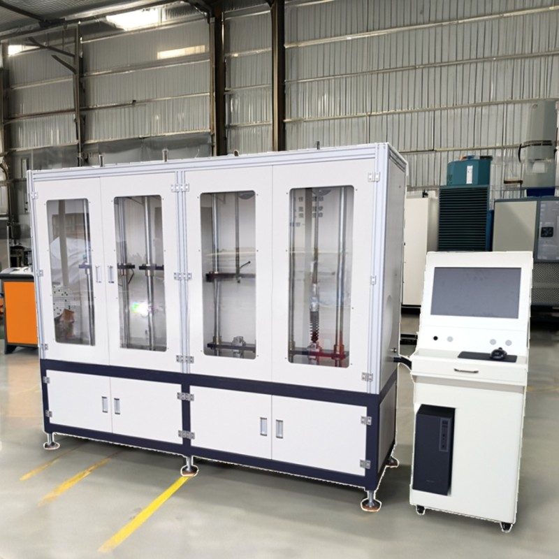 HUAKAI Shock Absorber Durability Fatigue Life Testing Machine Vertical Vibration Computer Control High Precision Displacement