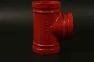 China UL Listed Grooved Tee Fittings Durable / Dependable Performance wholesale