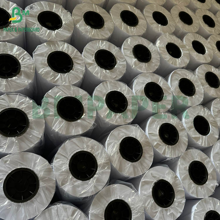 20lb Bond Paper On 2" Core For CAD Printing On Wide Format Ink Jet Printers