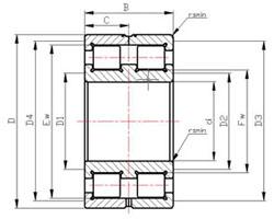 China SL series roller bearings SL0149 Series Cylindrical Roller Bearings SL014938 wholesale