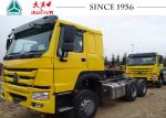Durable Sinotruk HOWO Tractor Truck 6110×2496×2958mm Dimension Modern Structure