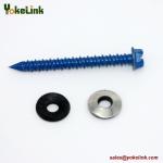 Hex Washer Head Concrete Screw Hi-Lo Thread Screws Ruspert Tapcon Screw with