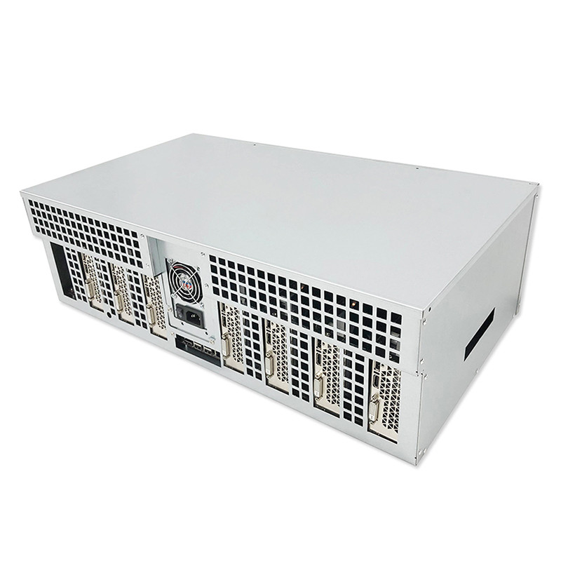 White Fish Shark Vertical GPU Heat Sink ETH Miner RTX 3070 Ti GPU