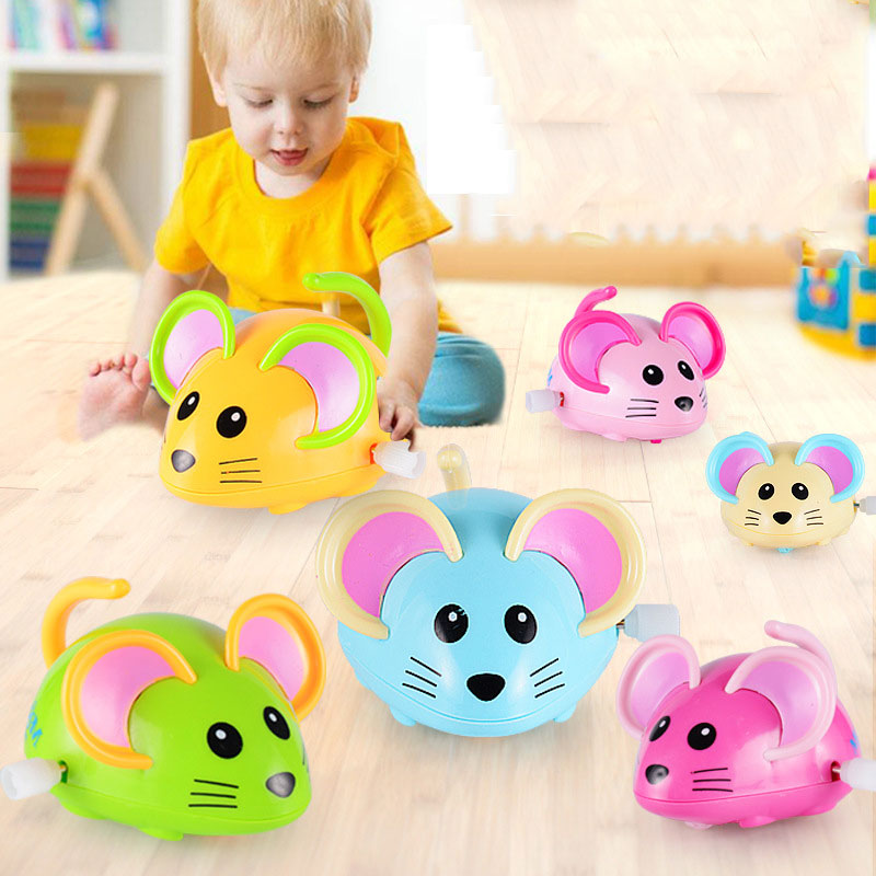Easter Wind Up Toys for Kids Flipping Walking Jumping Clockwork Bulk Toys PVC Animals