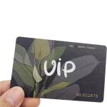 Embossing Printing Matte PVC Magnetic Stripe Contact IC RFID Cards Embossed