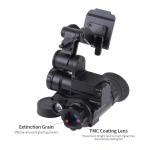 NVG10 Helmet Mounted 25mm Digital Infrared Night Vision Night Vision Cctv Camera