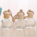 Apple Shape Glass Car Perfume Bottles Essential Oil Diffuser Aromatherapy Car