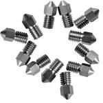 M6 1.75mm 0.4mm Hole Print Head Nozzle Cemented Tungsten Carbide Made