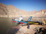 12inch River Dredging Equipment Machine White Color Mud Dredging Boat 16kw
