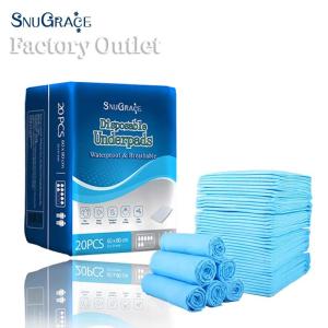 China Freely Samples Offered 6Ply Medical Underpad Incontinence Bed Under Pads wholesale
