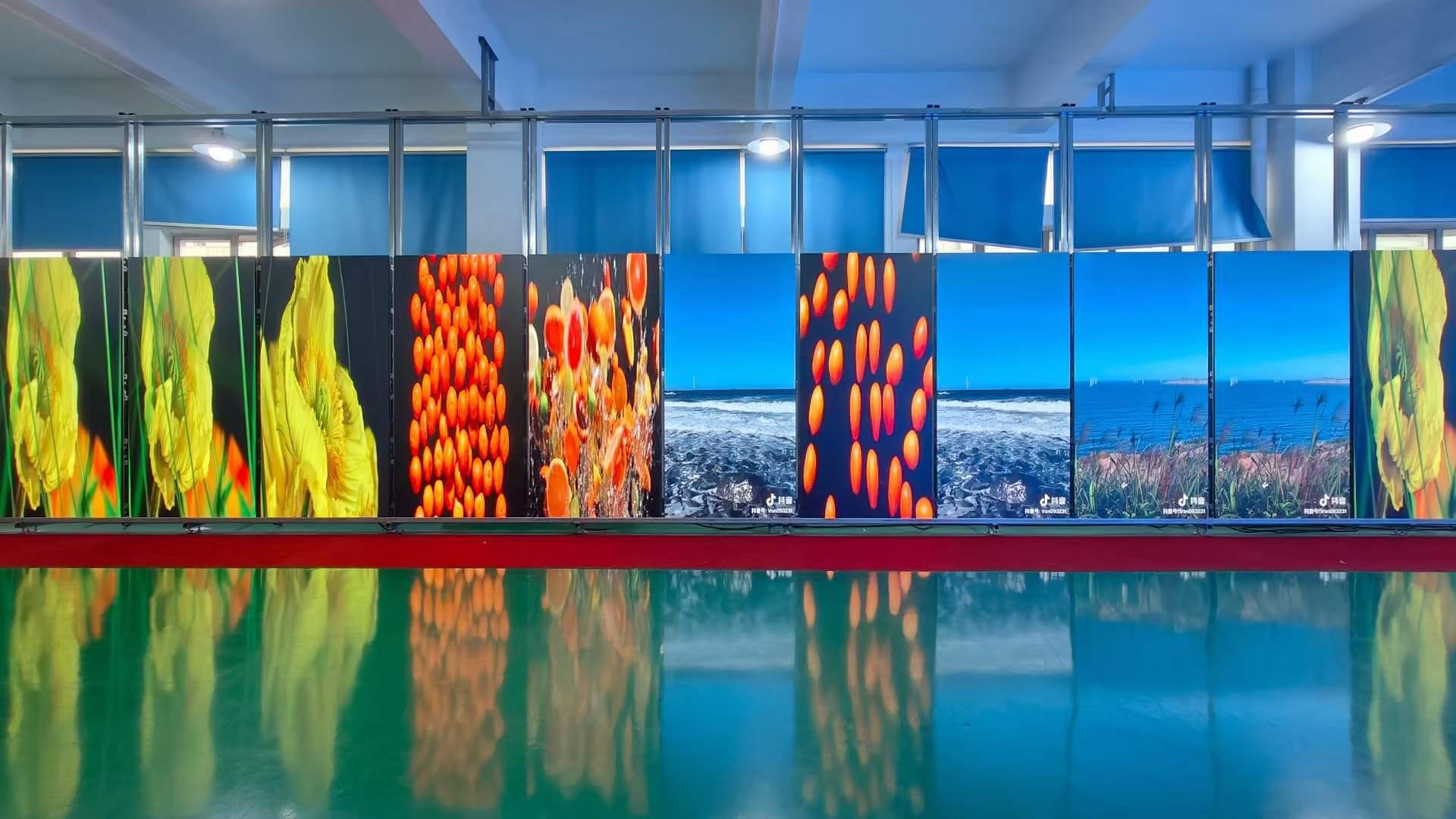 Large Led Video Wall High Brightness Screen Outdoor Advertising Building Commercial Digital Signage