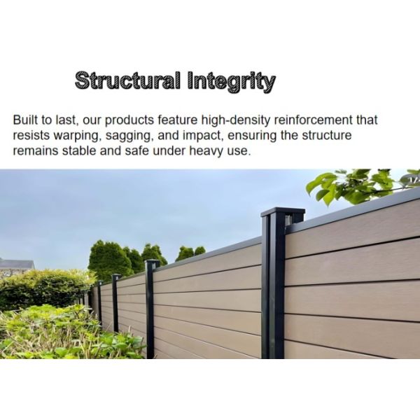 Premium Weatherproof Low Maintenance WPC Fence Panels